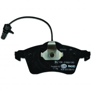 Juego de Pastillas de Freno HELLA con Sensor de Advertencia para VW California Transporter - 8DB 355 008-931