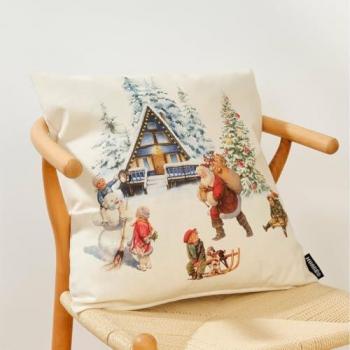 Funda de cojín Mauré 50 x 50 cm - Funda de cojín decorativa, tamaño 50 x 50 cm, diseño moderno, tejido suave y resistente, fácil de lavar