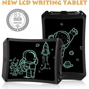 Tablero de Escritura LCD TEKFUN, Tablero de Graffiti, Tablero de Escritura de 8.5 Pulgadas con Bloqueo de Pantalla borrable y función Reutilizable,Cuaderno Escolar y de Oficina, Regalo para niños