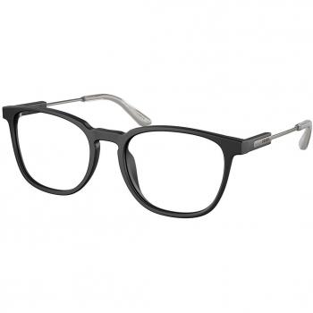 Prada PR 19ZV Col. 1BO1O1 Man Pillow Black Eyewear, Stylish Zv-1Bo1O1 Sunglasses, Black unisex, Size: ONE SIZE, Glasses, unisex, Black,