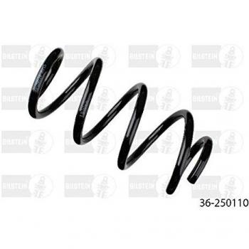 Muelle de suspensión BILSTEIN 36-250110, tipo coil spring, diseñado para mejorar la estabilidad y el manejo del vehículo, fabricado con materiales de alta calidad para una mayor durabilidad y rendimiento