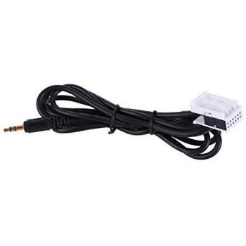 CLE DE TOUS - Cable Audio Auxiliar Adaptador Entrada 3.5mm iPod / iPhone 5 5s 6 / MP3 / Radio + Clavija para Citroen C2, C3, C4, C6, Berlingo, Synergie 2005 o Blaupunkt/VDO/Bosch RD4; C5, C8 desde 2004 Blaupunkt/VDO/Bosch RD4; Jumpy desde 2007 Blaupunkt/V