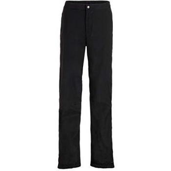 VAUDE Men's Yaras Rain Pants III Pantalones, Hombre, Black, XXL