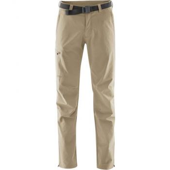 Maier Sports Torid Slim Men's Outdoor Trekking Pants - Breathable, 4 Pockets, Size 56, Beige