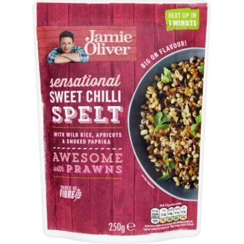 Jamie Oliver - Chile dulce picado con arroz salvaje y albaricoques