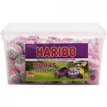 Haribo Moras Rellenas Caramelos de Goma - 1180 gr