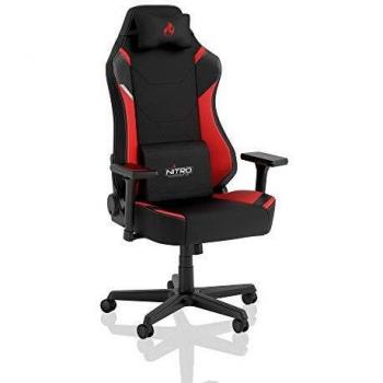 Silla Gaming Nitro Concepts X1000 Negra/Roja