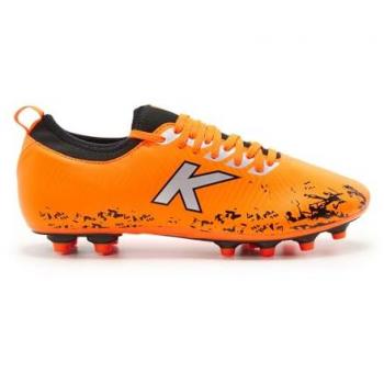 Botas de Fútbol Kelme Pulse Mg para niños color naranja