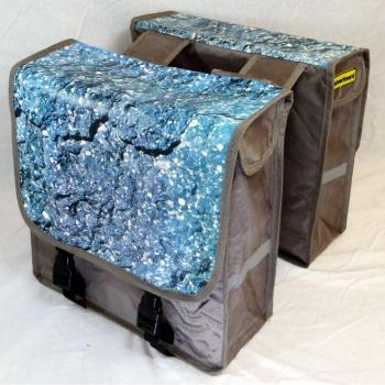 Â âÂ Alforja marrÃ³n diseÃ±o: piedraÂ âÂ Doble