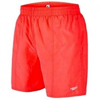 Speedo Men 's Solid Leisure Watershorts – Psycho Rojo, 2 X L/16