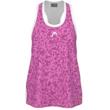 Camiseta Sin Mangas de Tenis para Mujer Head Agility Rosa Talla S