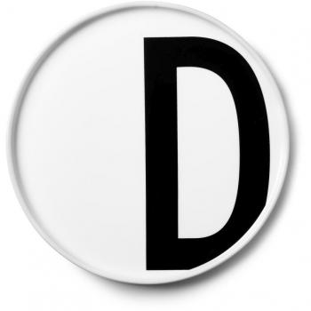 Design Letters Plato de porcelana personal