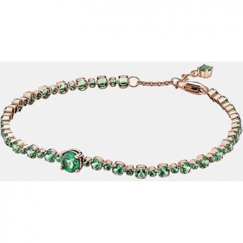 Pandora Timeless Sparkling Tennis Bracelet with 14k Rose Gold Coating and Crystals