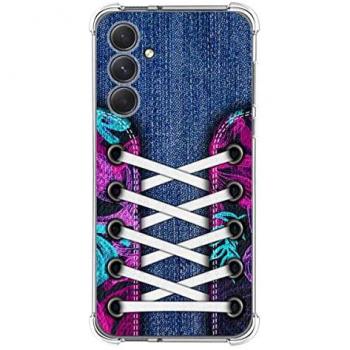 Funda Antigolpes de Silicona Personalizada para Samsung Galaxy A54 5G Diseño Zapatillas 06