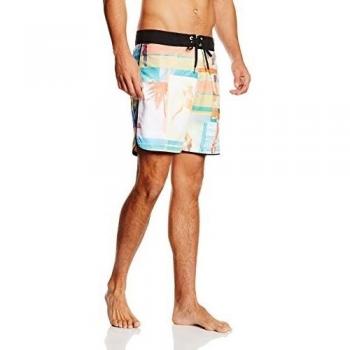 Billabong - Bañador para hombre g.s.m. Europe - Memories 17 pulgadas Varios colores multicolor Talla:28