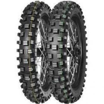 Mitas Terra Force-EX XT 120/90-18 TT 65M Rueda Trasera, Compuesto de Caucho Super Light, Verde