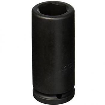 HAZET 1000SLG-27 Llave de vaso de impacto hexagonal cuadrado hueco 3/4 pulgadas (20 mm) perfil de hexágono exterior 27 mm