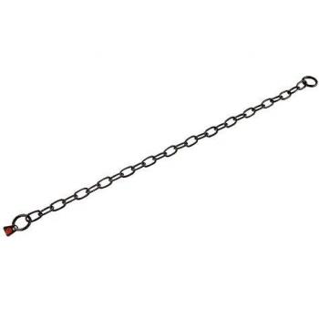 Collar de Cadena de Acero Inoxidable Negro