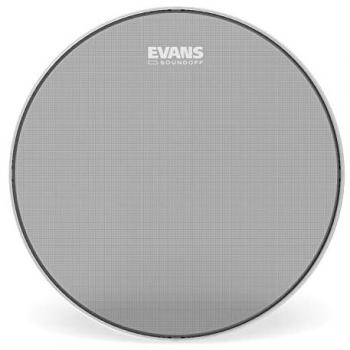 Evans 14 SoundOff Clear Mesh Drumhead - High Sound Deadening E-Drum Pad