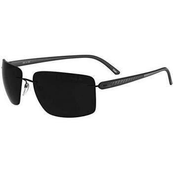 Silhouette Men's Carbon Black/Grey Sunglasses - One Size