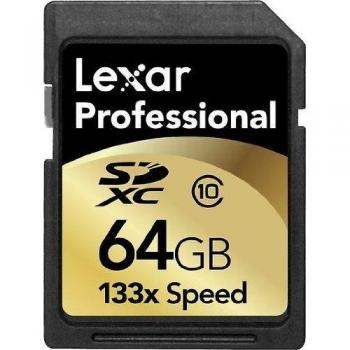 Lexar Professional 133X - Tarjeta de memoria SecureDigital de 64 GB