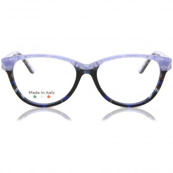 Cat Eye Montura Completa Plástico Purple Gafas Recetadas para Mujer - Gafas Anti-Azules - SmartBuy Collection