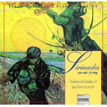 Britten/Barber/Lekeu/Bartok : Simple Symphony/Adagio/Rumanian folk dances. Orchestre de Chambre 13/Lecaudey.