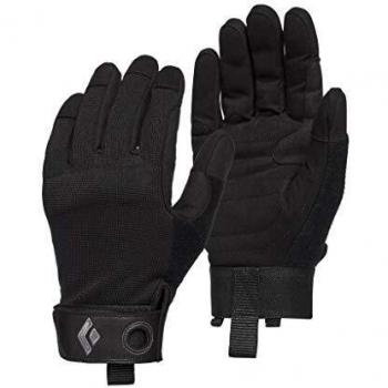 Black Diamond Crag Gloves - Black, Size: Medium, Unisex, Warm and Weatherproof