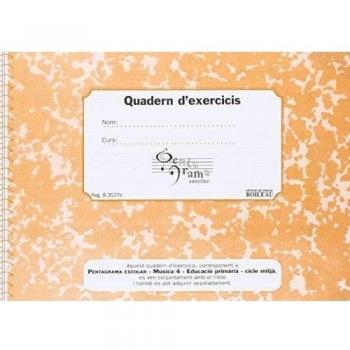 Pentagrama Escolar 4 - CD + Quadern d'exercicis - 9788480208246