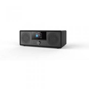Sistema de Audio Denver MIR-270B - Radio DAB+/FM, Internet, Reproductor de CD, Bluetooth, 200W, AUX/USB, Negro