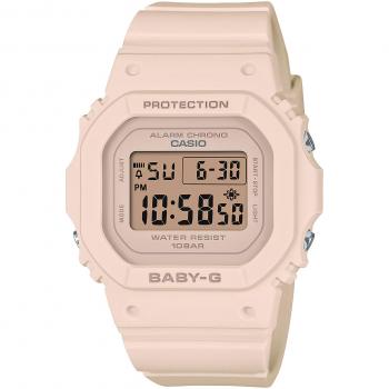 Reloj Digital Casio Baby-G G-Shock BGD-565U-4ER Unisex con Correa Rosa y Dial LCD