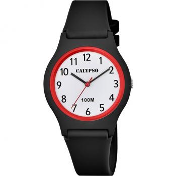 Reloj Calypso Sweet Time K5798/6 Infantil de Caucho Negro