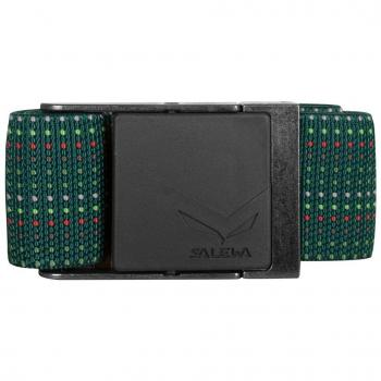 SALEWA Unisex Rainbow Stripe Belt - Cypress Green, One Size