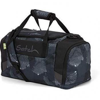 Satch Infra Grey Sport Duffle Bag 25L with Wet Compartment and Padded Straps