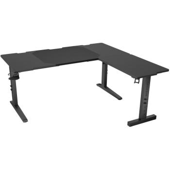 Mesa Gaming Esquinera Genesis HOLM Modular 160 cm RGB Negra