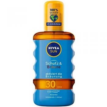 Aceite Solar Protector y Bronceador SPF 30, 200 ml