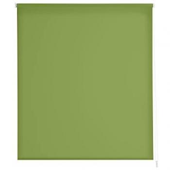 Estor Enrollable Translúcido Liso Modelo GOVE Color Pistacho 130 x 235 cm