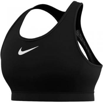 Sujetador deportivo regulable sin acolchado Nike Swoosh High Support para mujer - Negro (S (A-C))