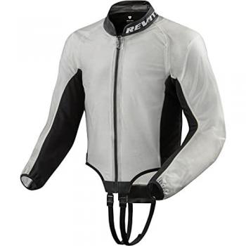 Chaqueta de Lluvia Revit Trackmaster H2O Blanca XL