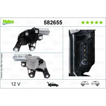 Motor limpiaparabrisas VALEO 582655 - Limpieza del parabrisas, compatible con diversos modelos de vehículos, fácil instalación, alta durabilidad, rendimiento óptimo en condiciones climáticas adversas