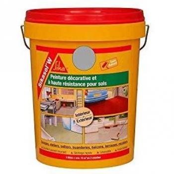 Pintura para Suelos Monocomponente Sika Sikasol W - Gris Hormigón - 5L