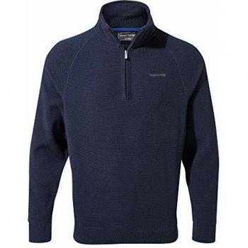 Craghoppers Leto Hz - Forro Polar para Hombre, Hombre, Color Blue Navy Stripe, tamaño Large