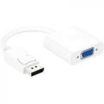 Adaptador de cable de vídeo DisplayPort a VGA 0,15 m Blanco