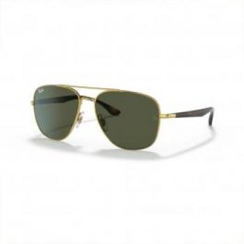 Ray-Ban RB3683 Gold Unisex Sunglasses 59mm