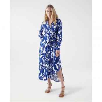 Vestido satinado con estampado de Salsa Jeans