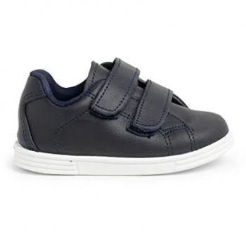 Zapatillas Deportivas de Piel Lavable para Niños y Bebés en Color Azul Marino - Talla 30