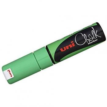 Uni-ball - uni-ball Marqueur craie Chalk, vert neon, pointe biseautee