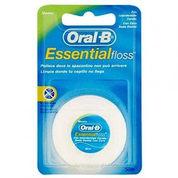 Oral-B Essential Waxed Dental Floss 50m