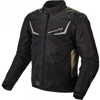 Chaqueta Textil de Moto Macna Durago - Negro Marrón - Talla XL