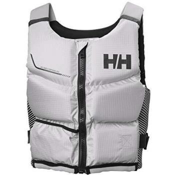 Helly Hansen Rider Stealth Zip Chaleco Salvavidas, Unisex Adulto, Espuma Gris, 50/70